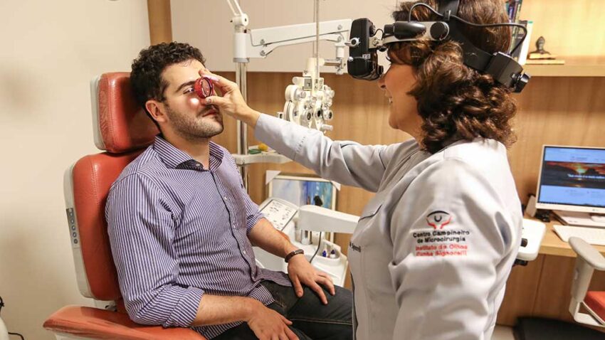Consulta oftalmológica ou exame de vista?