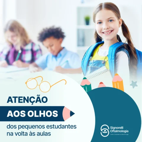 Volta às aulas: um novo começo para a visão das crianças!