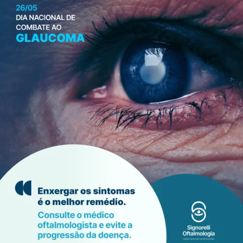 26 de Maio – Dia Nacional de Combate ao Glaucoma