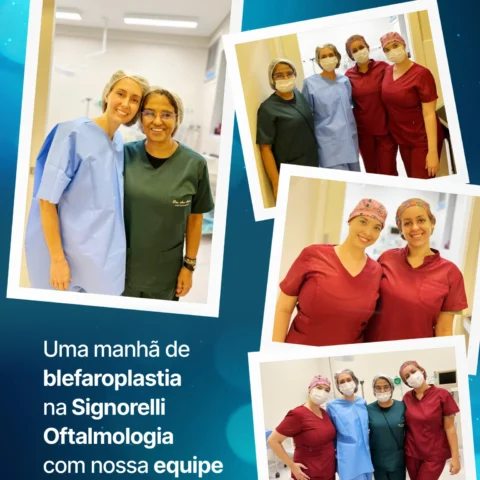 Uma manhã dedicada ao cuidado com os olhos e o bem-estar de nossos pacientes!