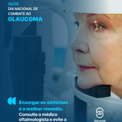 26 de Maio – Dia Nacional de Combate ao Glaucoma