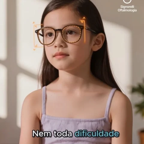 Óculos novos, grau certo, e mesmo assim a leitura continua cansativa?